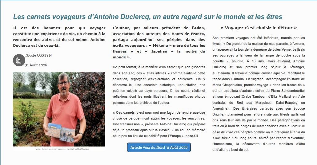 Article vdn site auteur optim